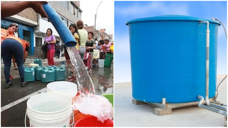 Corte de agua en Lima: Ventajas de las cisternas y tanques de agua